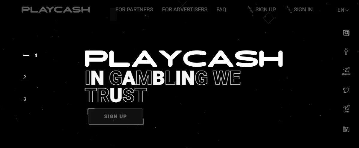 Огляд iGaming-партнерки PlayCash