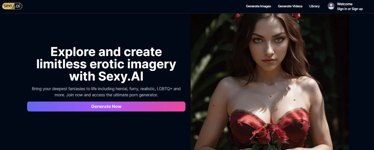 Нейромережа SexyAI для створення порно фото і відео огляд